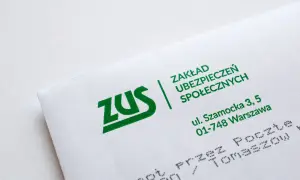 ZUS - Zakład Ubezpieczeń Społecznych. Dokument dotyczący dobrowolnego ubezpieczenia chorobowego. Adres: ul. Szamocka 3, 5, 01-748 Warszawa.