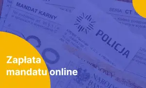 Zapłata mandatu online. Dowiedz się, jak zapłacić mandat przelewem.