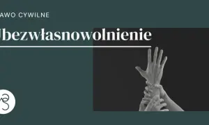 Prawo cywilne: ubezwłasnowolnienie. Dłonie chwytające się nawzajem, symbolizujące utratę kontroli i wolności.