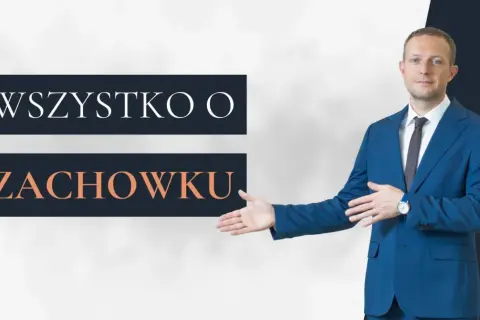 Wstępny kto to? Mężczyzna w garniturze zaprasza do poznania wszystkiego o zachowku.