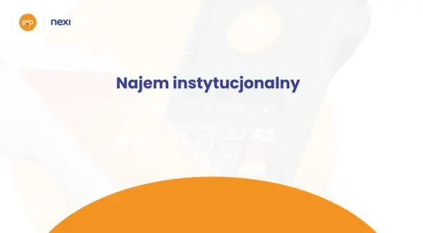 NEXI i PSP oferują rozwiązania dla najmu instytucjonalnego. Terminal płatniczy z klawiaturą i ekranem.