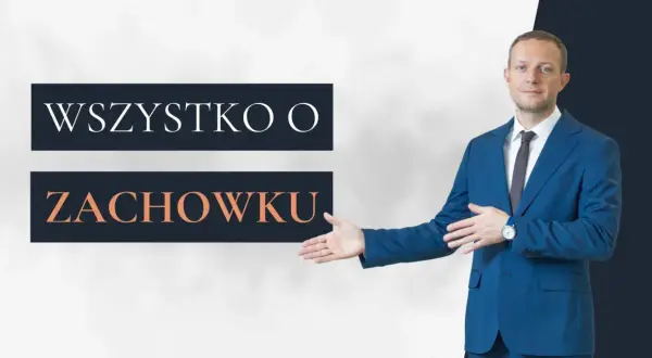 Wstępny kto to? Mężczyzna w garniturze zaprasza do poznania wszystkiego o zachowku.